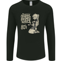 Original Music Shirt DJ Vinyl Turntable Mens Long Sleeve T-Shirt Black