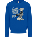 Original Music Shirt DJ Vinyl Turntable Mens Sweatshirt Jumper Royal Blue