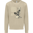 Original Music Shirt DJ Vinyl Turntable Mens Sweatshirt Jumper Sand
