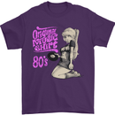 Original Music Shirt DJ Vinyl Turntable Mens T-Shirt Cotton Gildan Purple