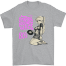 Original Music Shirt DJ Vinyl Turntable Mens T-Shirt Cotton Gildan Sports Grey
