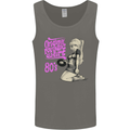 Original Music Shirt DJ Vinyl Turntable Mens Vest Tank Top Charcoal
