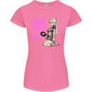 Original Music Shirt DJ Vinyl Turntable Womens Petite Cut T-Shirt Azalea