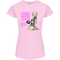 Original Music Shirt DJ Vinyl Turntable Womens Petite Cut T-Shirt Light Pink