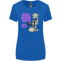 Original Music Shirt DJ Vinyl Turntable Womens Wider Cut T-Shirt Royal Blue