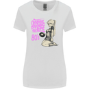 Original Music Shirt DJ Vinyl Turntable Womens Wider Cut T-Shirt White