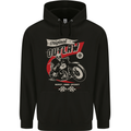 Original Outlaw Motorbike Biker Motorcycle Mens Hoodie Black