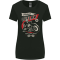 Original Outlaw Motorbike Biker Motorcycle Womens Wider Cut T-Shirt Black