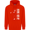 Original Rude Boy 2Tone 2 Tone SKA Childrens Kids Hoodie Bright Red