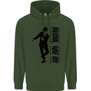 Original Rude Boy 2Tone 2 Tone SKA Childrens Kids Hoodie Forest Green