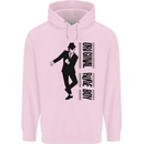 Original Rude Boy 2Tone 2 Tone SKA Childrens Kids Hoodie Light Pink