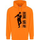 Original Rude Boy 2Tone 2 Tone SKA Childrens Kids Hoodie Orange