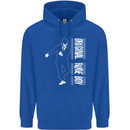 Original Rude Boy 2Tone 2 Tone SKA Childrens Kids Hoodie Royal Blue
