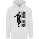 Original Rude Boy 2Tone 2 Tone SKA Childrens Kids Hoodie White