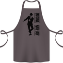 Original Rude Boy 2Tone 2 Tone SKA Cotton Apron 100% Organic Dark Grey