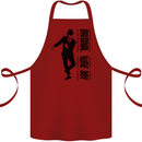 Original Rude Boy 2Tone 2 Tone SKA Cotton Apron 100% Organic Maroon