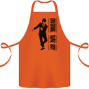 Original Rude Boy 2Tone 2 Tone SKA Cotton Apron 100% Organic Orange