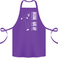 Original Rude Boy 2Tone 2 Tone SKA Cotton Apron 100% Organic Purple