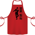 Original Rude Boy 2Tone 2 Tone SKA Cotton Apron 100% Organic Red