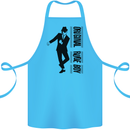 Original Rude Boy 2Tone 2 Tone SKA Cotton Apron 100% Organic Turquoise