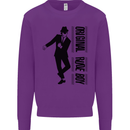 Original Rude Boy 2Tone 2 Tone SKA Kids Sweatshirt Jumper Purple