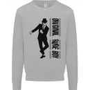 Original Rude Boy 2Tone 2 Tone SKA Kids Sweatshirt Jumper Sports Grey