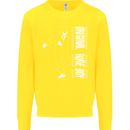 Original Rude Boy 2Tone 2 Tone SKA Kids Sweatshirt Jumper Yellow