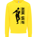 Original Rude Boy 2Tone 2 Tone SKA Kids Sweatshirt Jumper Yellow
