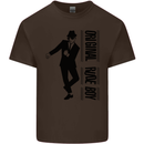 Original Rude Boy 2Tone 2 Tone SKA Kids T-Shirt Childrens Chocolate