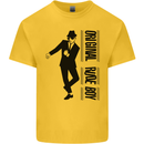 Original Rude Boy 2Tone 2 Tone SKA Kids T-Shirt Childrens Yellow