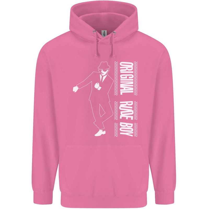Original Rude Boy 2Tone 2 Tone SKA Mens 80% Cotton Hoodie Azelea