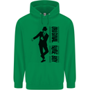 Original Rude Boy 2Tone 2 Tone SKA Mens 80% Cotton Hoodie Irish Green
