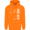 Original Rude Boy 2Tone 2 Tone SKA Mens 80% Cotton Hoodie Orange