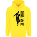 Original Rude Boy 2Tone 2 Tone SKA Mens 80% Cotton Hoodie Yellow