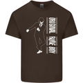Original Rude Boy 2Tone 2 Tone SKA Mens Cotton T-Shirt Tee Top Dark Chocolate
