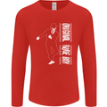 Original Rude Boy 2Tone 2 Tone SKA Mens Long Sleeve T-Shirt Red