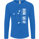 Original Rude Boy 2Tone 2 Tone SKA Mens Long Sleeve T-Shirt Royal Blue