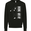 Original Rude Boy 2Tone 2 Tone SKA Mens Sweatshirt Jumper Black