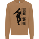 Original Rude Boy 2Tone 2 Tone SKA Mens Sweatshirt Jumper Caramel Latte