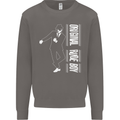 Original Rude Boy 2Tone 2 Tone SKA Mens Sweatshirt Jumper Charcoal