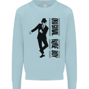 Original Rude Boy 2Tone 2 Tone SKA Mens Sweatshirt Jumper Light Blue