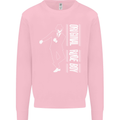 Original Rude Boy 2Tone 2 Tone SKA Mens Sweatshirt Jumper Light Pink