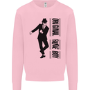 Original Rude Boy 2Tone 2 Tone SKA Mens Sweatshirt Jumper Light Pink