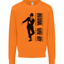 Original Rude Boy 2Tone 2 Tone SKA Mens Sweatshirt Jumper Orange
