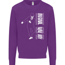 Original Rude Boy 2Tone 2 Tone SKA Mens Sweatshirt Jumper Purple