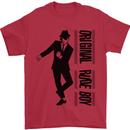 Original Rude Boy 2Tone 2 Tone SKA Mens T-Shirt 100% Cotton Red