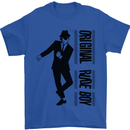 Original Rude Boy 2Tone 2 Tone SKA Mens T-Shirt 100% Cotton Royal Blue