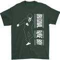Original Rude Boy 2Tone 2 Tone SKA Mens T-Shirt Cotton Gildan Forest Green