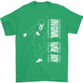 Original Rude Boy 2Tone 2 Tone SKA Mens T-Shirt Cotton Gildan Irish Green