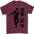Original Rude Boy 2Tone 2 Tone SKA Mens T-Shirt Cotton Gildan Maroon